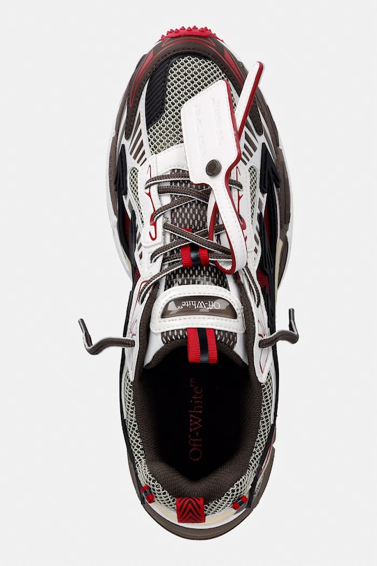 Off-White Be Right Back sneakersy męskie czerwony M295S6F002