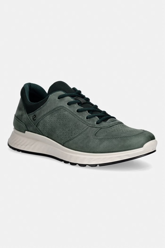 Ecco EXOSTRIDE M LOW sneakersy męskie zamszowe zielony 835314.02592