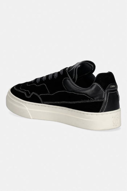 Obuv Stepney Workers Club OM6c PEARL OMNI SILK SUEDE tenisky pánske semišové OM06015 čierna