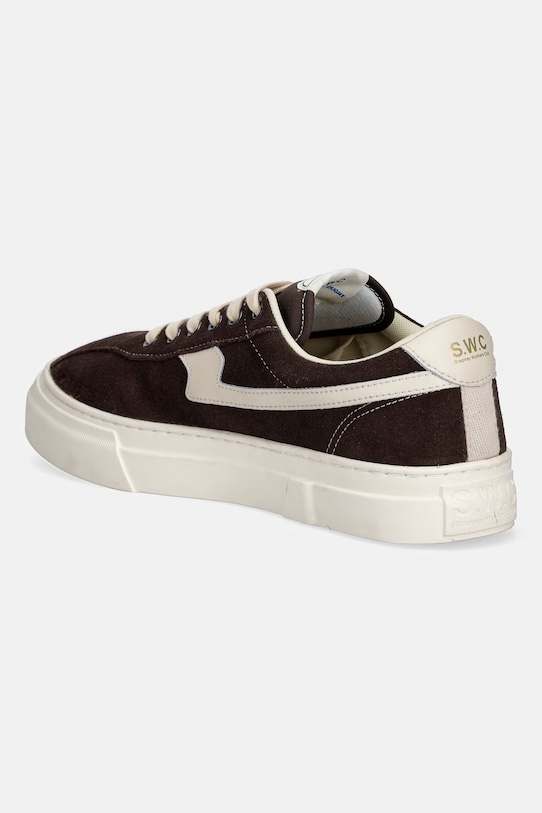 Obuwie Stepney Workers Club DELLOW S-STRIKE SUEDE sneakersy męskie skórzane YA25215 brązowy