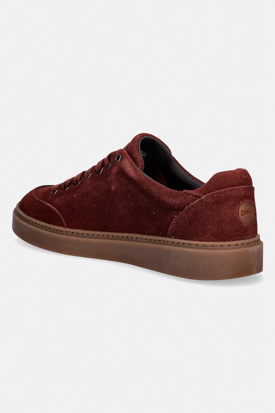 Обувки Camper Runner Twentyfive маратонки мъжки от велур K101105.006 бордо