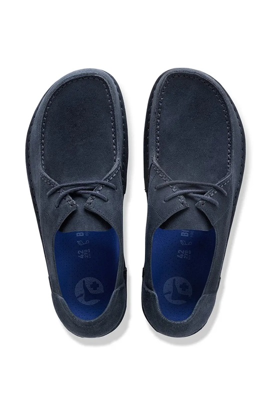 Birkenstock półbuty zamszowe Utti granatowy 1031468