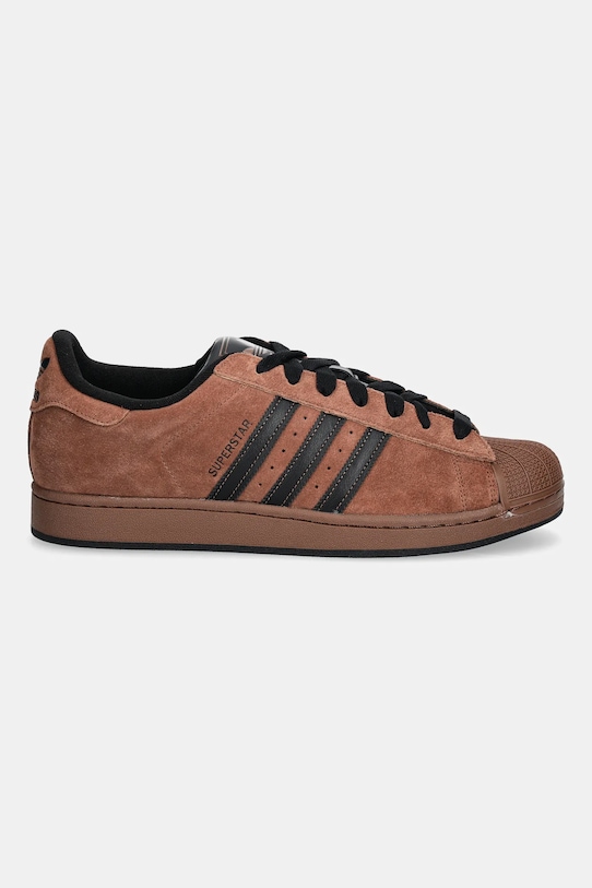 adidas Originals sneakers in camoscio Superstar II IH9318 marrone SS26