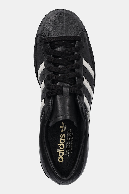 adidas Originals sneakers din piele Superstar Vintage negru KJ1712