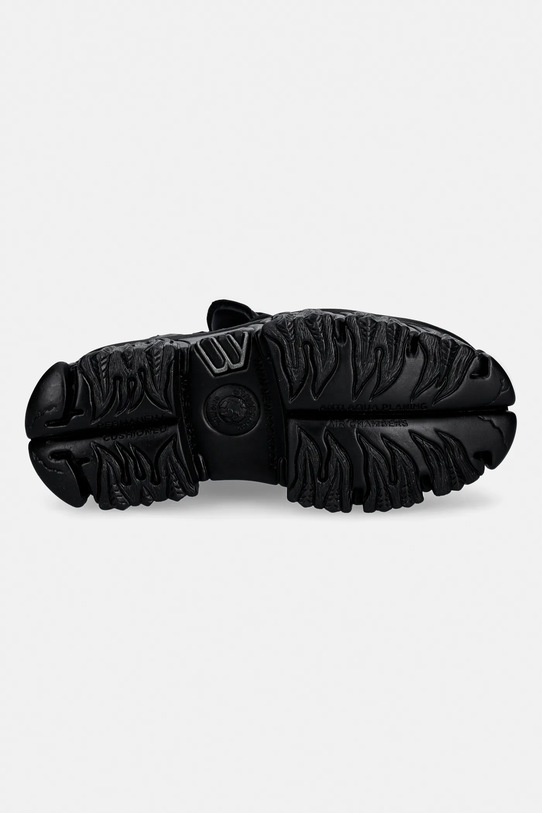 New Rock sneakersy skórzane ITALI NEGRO, NOMADA NEGRO M.106.S71 czarny