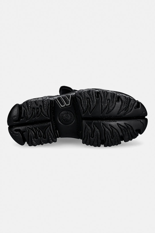 New Rock sneakersy skórzane ITALI NEGRO, NOMADA NEGRO M.106.S71 czarny