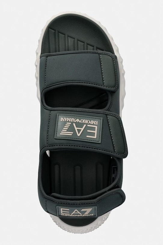 EA7 Emporio Armani σανδάλια πράσινο AF23654.7X000667