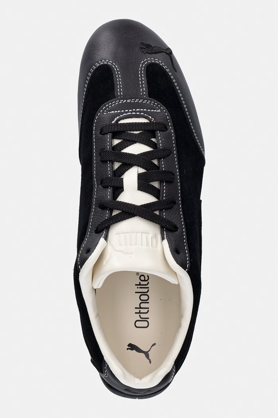 Puma sneakersy skórzane Speedcat Icons czarny 406226