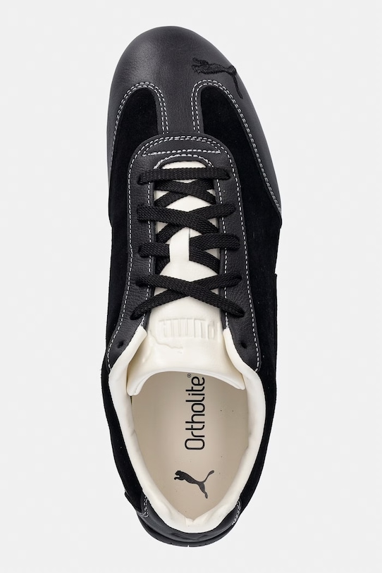 Puma sneakersy skórzane Speedcat Icons czarny 406226