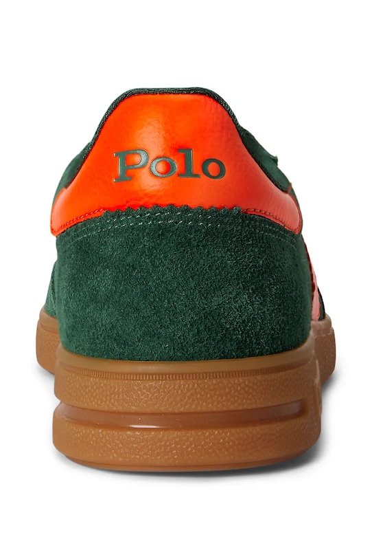 Scarpe Polo Ralph Lauren sneakers in camoscio Bedford Pp 809P07172002.300 verde