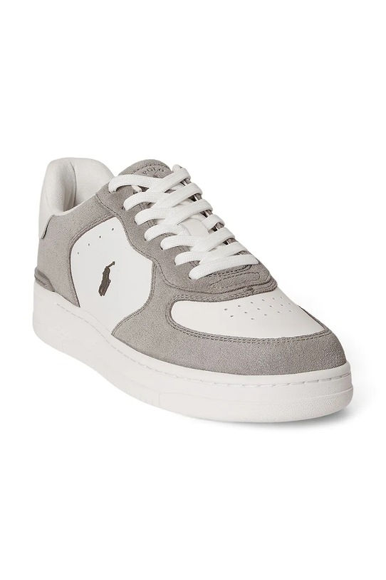 Polo Ralph Lauren Masters Crt sneakersy skórzane 809P07174002.020 szary SS26