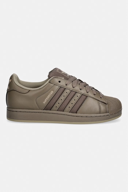 adidas Originals Superstar II sneakersy męskie skórzane IH9298 zielony SS26