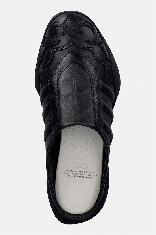 Y-3 REGU MULE sneakersy skórzane czarny HP9991