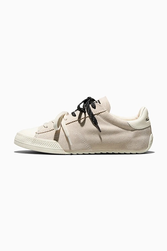 Converse tenisówki zamszowe Chuck Taylor Lo beżowy A16122C