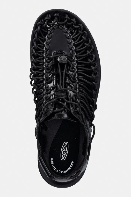 Keen Uneek Leather sandały z zakrytymi palcami czarny 1032097