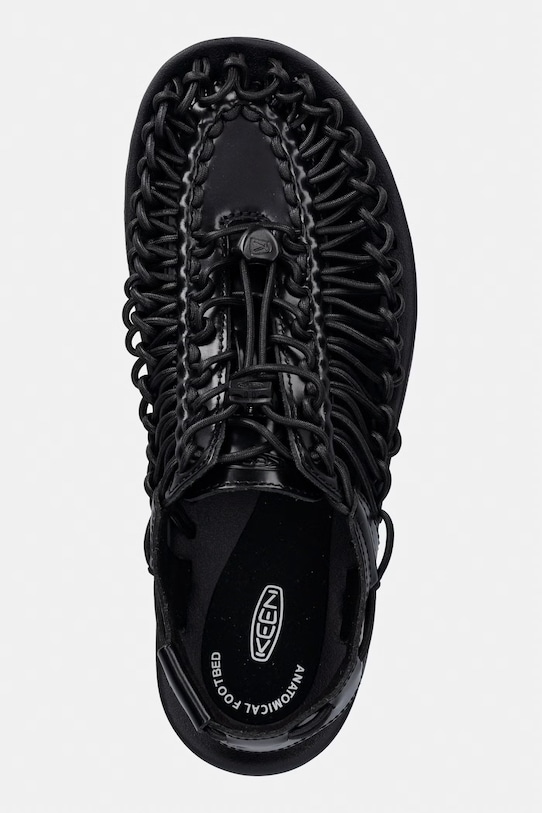 Keen Uneek Leather sandały z zakrytymi palcami czarny 1032097