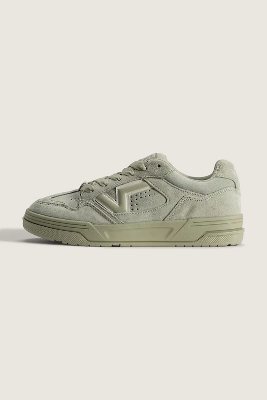 Vans Upland sneakersy skórzane zielony VN000D6FFSG1