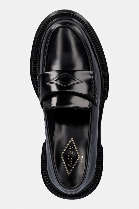 ADIEU mokasyny skórzane Type 218 czarny Type.218