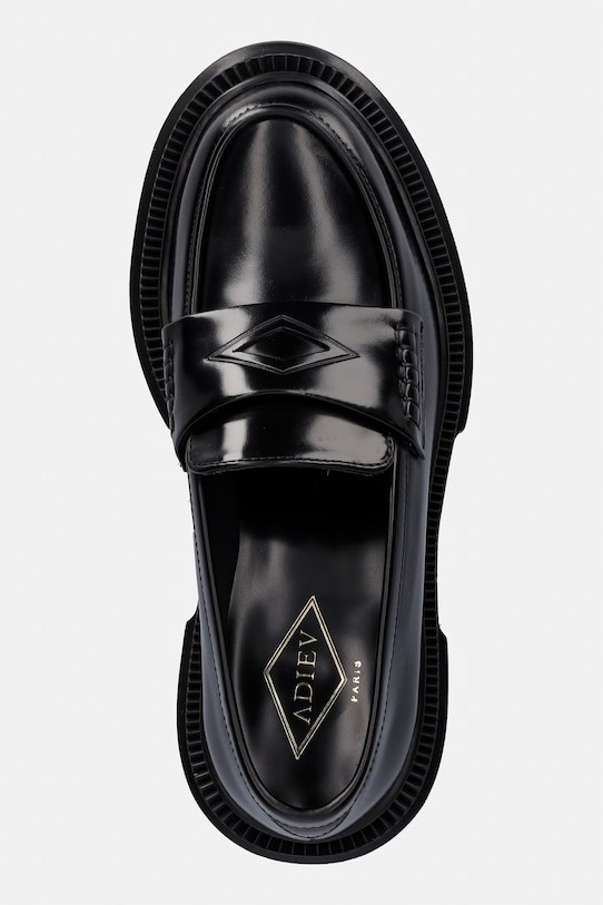 ADIEU mokasyny skórzane Type 218 czarny Type.218