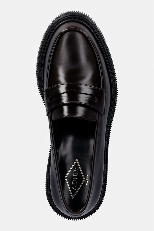 ADIEU mokasyny skórzane Type 159 brązowy Type.159