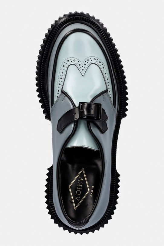 ADIEU półbuty skórzane Type 198 szary Type.198