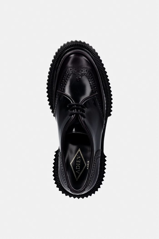 ADIEU półbuty skórzane Type 213 fioletowy Type.213