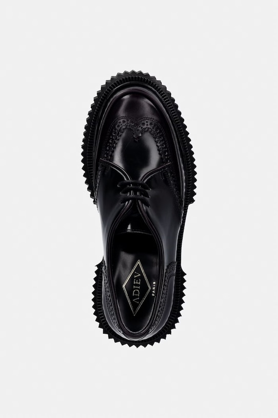 ADIEU półbuty skórzane Type 213 fioletowy Type.213