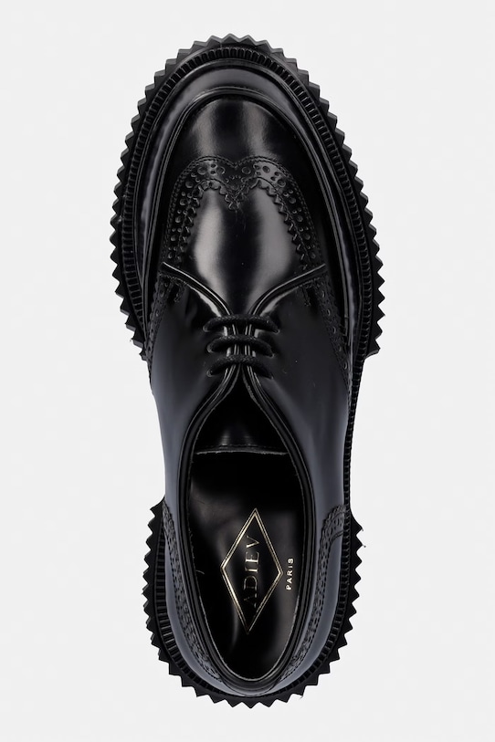 ADIEU półbuty skórzane Type 213 czarny Type.213