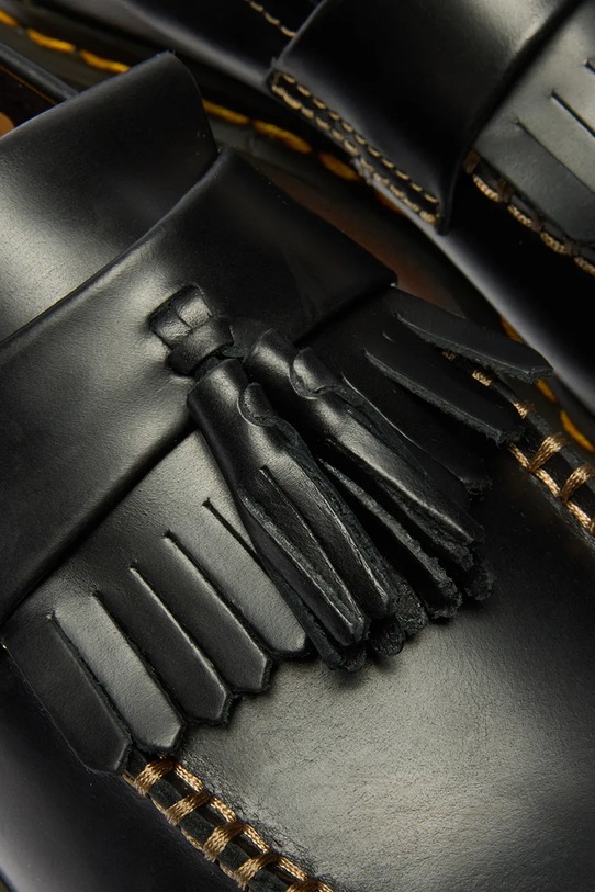 Dr. Martens mokasinke od kože Adrian Ben Tassel Loafer DM42849001 crna