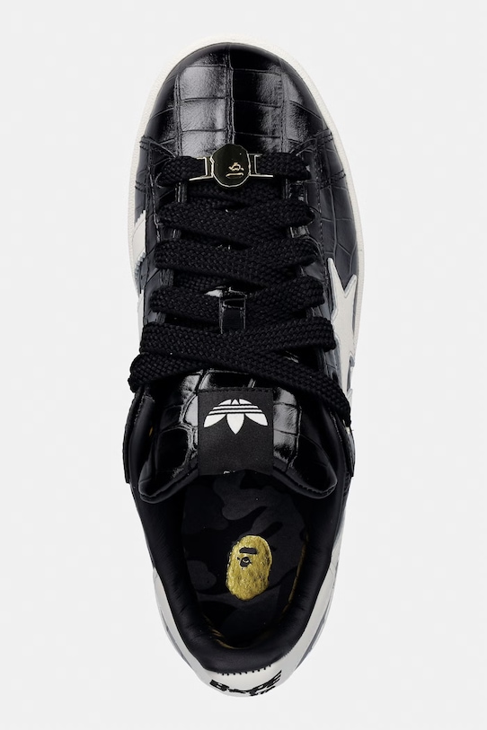 adidas Originals x BAPE leather sneakers black color KJ8851 KJ8851