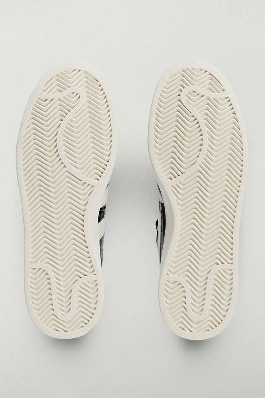 Кожаные кроссовки adidas Originals x BAPE KJ8851 чёрный