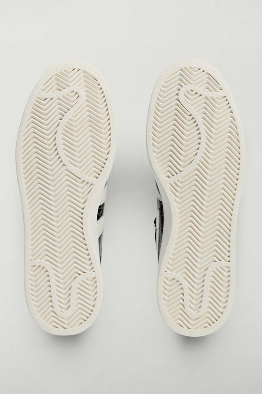 Кожаные кроссовки adidas Originals x BAPE KJ8851 чёрный