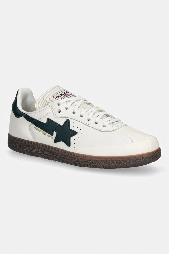 adidas Originals x BAPE leather sneakers beige color KJ8852 KJ8852