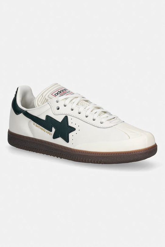 adidas Originals x BAPE leather sneakers beige color KJ8852 KJ8852