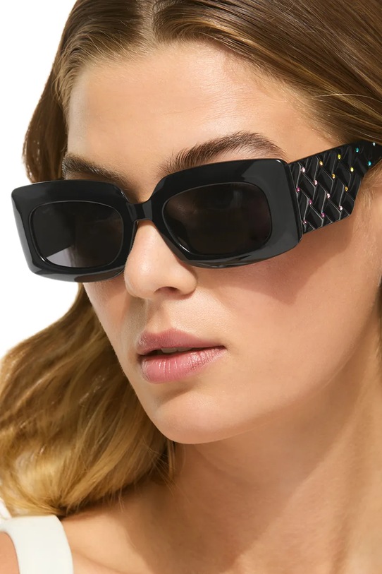 Kurt Geiger London okulary przeciwsłoneczne damskie Kensington 5510200679 czarny