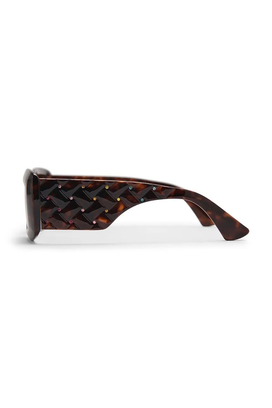 Akcesoria Kurt Geiger London okulary przeciwsłoneczne damskie Kensington 5510236679 brązowy