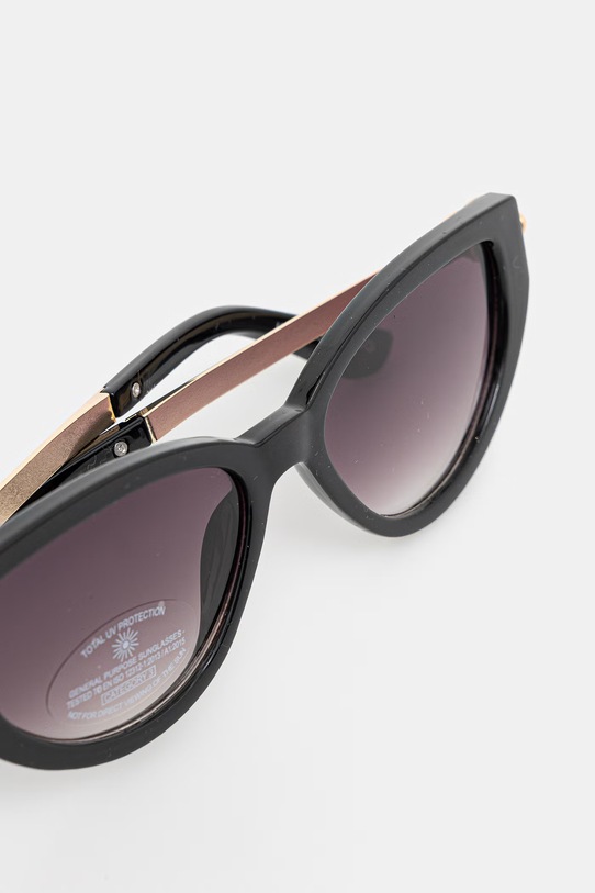 Akcesoria Aldo okulary przeciwsłoneczne kocie oczy damskie GAYA GAYA.970 czarny