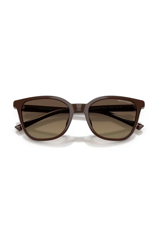 Armani Exchange okulary przeciwsłoneczne damskie 0AX4168SU brązowy