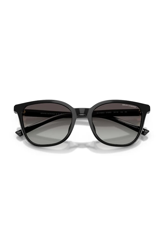 Armani Exchange okulary przeciwsłoneczne damskie 0AX4168SU czarny