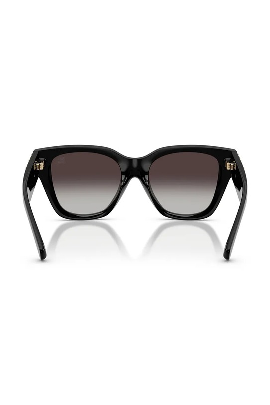 Burberry okulary przeciwsłoneczne kocie oczy damskie czarny 0BE4489U