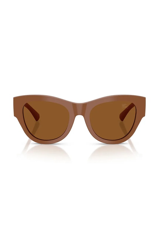 Burberry okulary przeciwsłoneczne damskie 0BE4491 brązowy SS26