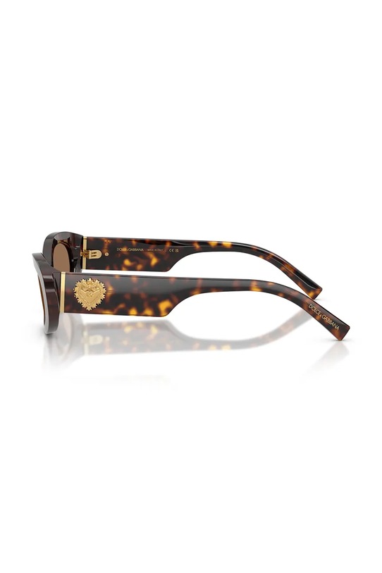 Akcesoria Dolce & Gabbana okulary przeciwsłoneczne damskie 0DG4537 brązowy