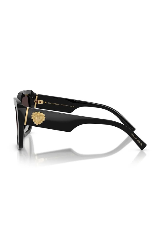 Akcesoria Dolce & Gabbana okulary przeciwsłoneczne kwadratowe damskie 0DG4538 czarny