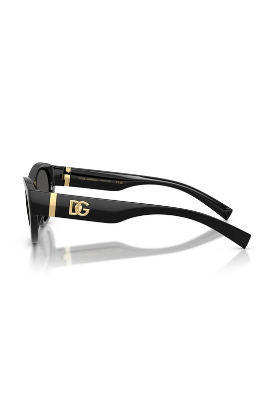 Akcesoria Dolce & Gabbana okulary przeciwsłoneczne kocie oczy damskie 0DG6207 czarny