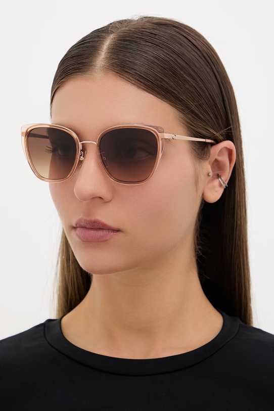 Coach ochelari de soare cat eye pentru femei portocaliu 0HC7187