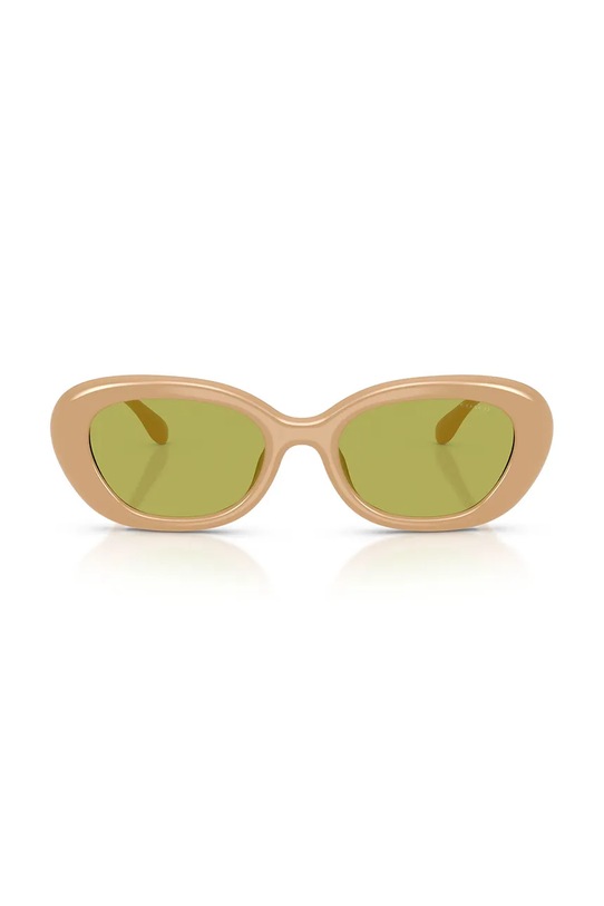 Akcesoria Coach okulary przeciwsłoneczne damskie 0HC8448U beżowy