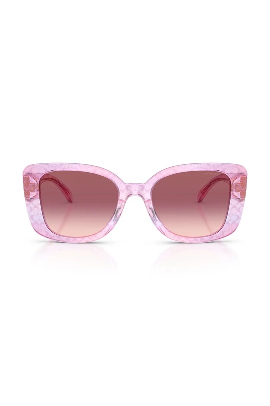 Coach okulary przeciwsłoneczne damskie 0HC8450U fioletowy SS26