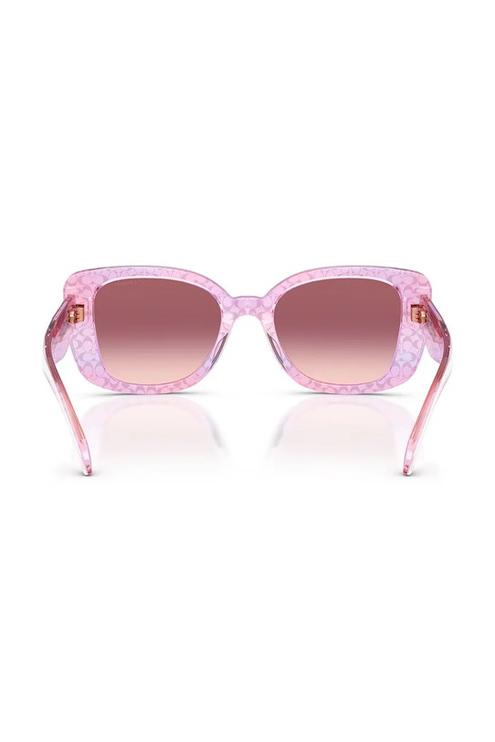 Coach okulary przeciwsłoneczne damskie fioletowy 0HC8450U