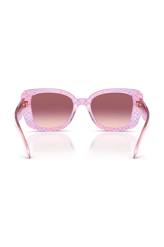 Coach okulary przeciwsłoneczne damskie fioletowy 0HC8450U