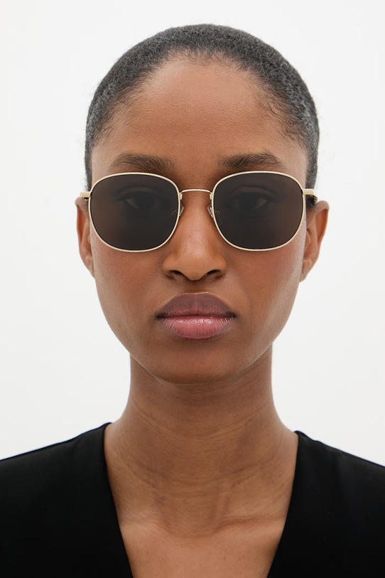 Jimmy Choo okulary przeciwsłoneczne damskie 0JC4025B złoty SS26